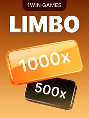 Limbo by 1win Games, target multiplier game in the 1win lobby