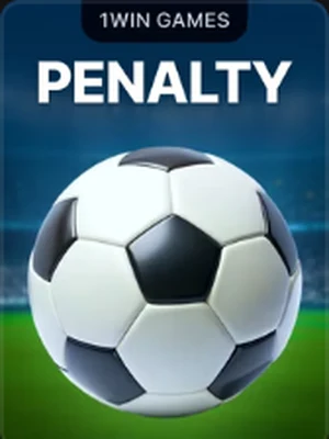 Penalty by 1win Games, football shoot-out game in the 1win lobby