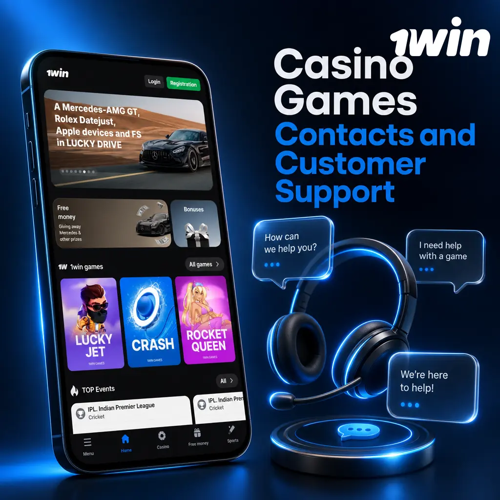 1win 24/7 casino customer support via live chat, Telegram, email, social media, and Help Center guides