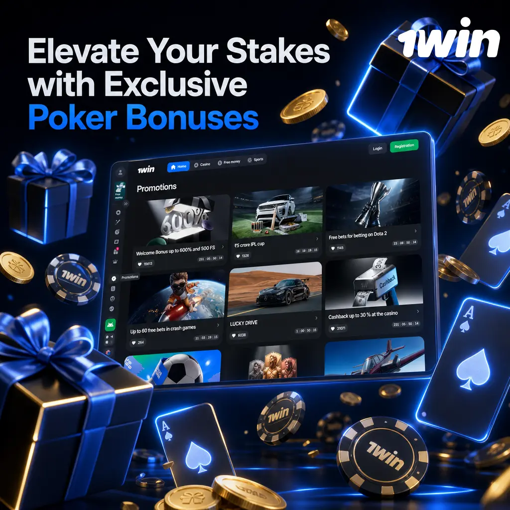 1win poker welcome bonus: up to 500% deposit match or 600% crypto bonus with 500 free spins