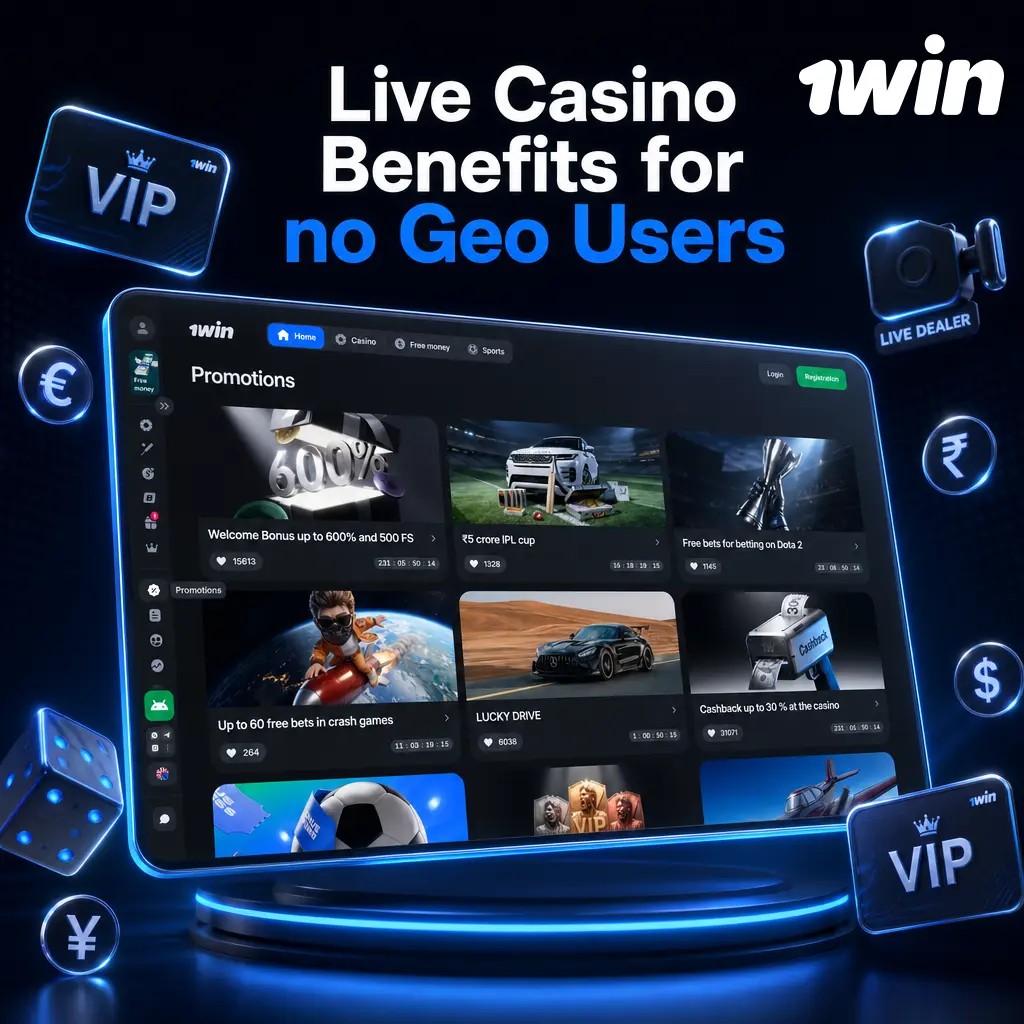 1win live casino benefits for no geo users: 30+ payment methods, multilingual support, no downloads, 24/7 dealers.