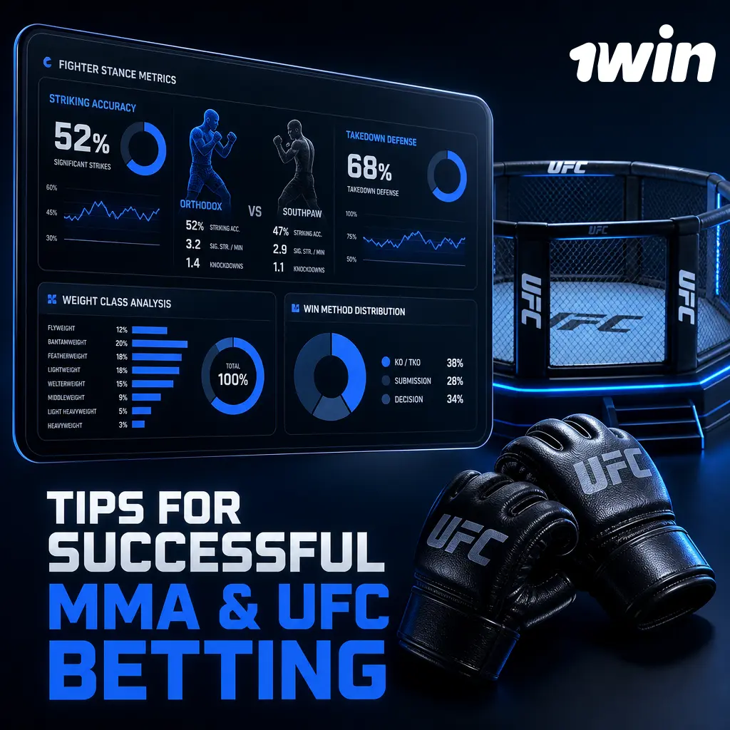 Tips for successful MMA and UFC betting: analyzing fighting styles, training camps, reach, cardio, and bankroll management strategies.
