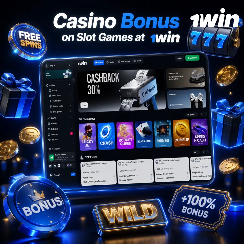 1win casino slot bonus: up to 500% match on first 4 deposits plus 500 free spins for new players
