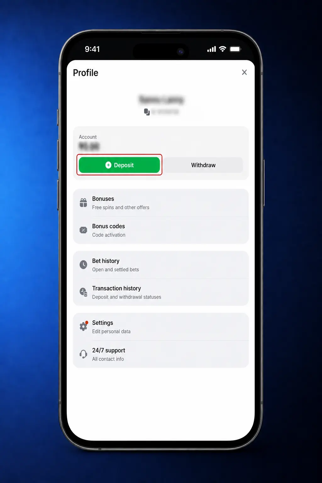 Step-by-step guide showing how to deposit funds on 1win in India using UPI, PhonePe, Paytm, or crypto
