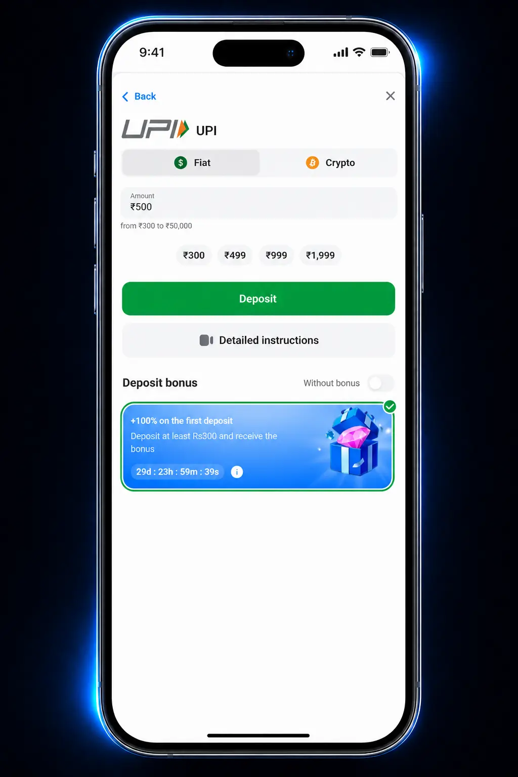 Step-by-step guide showing how to sign up, fund an account, and play 1win Rocket X online