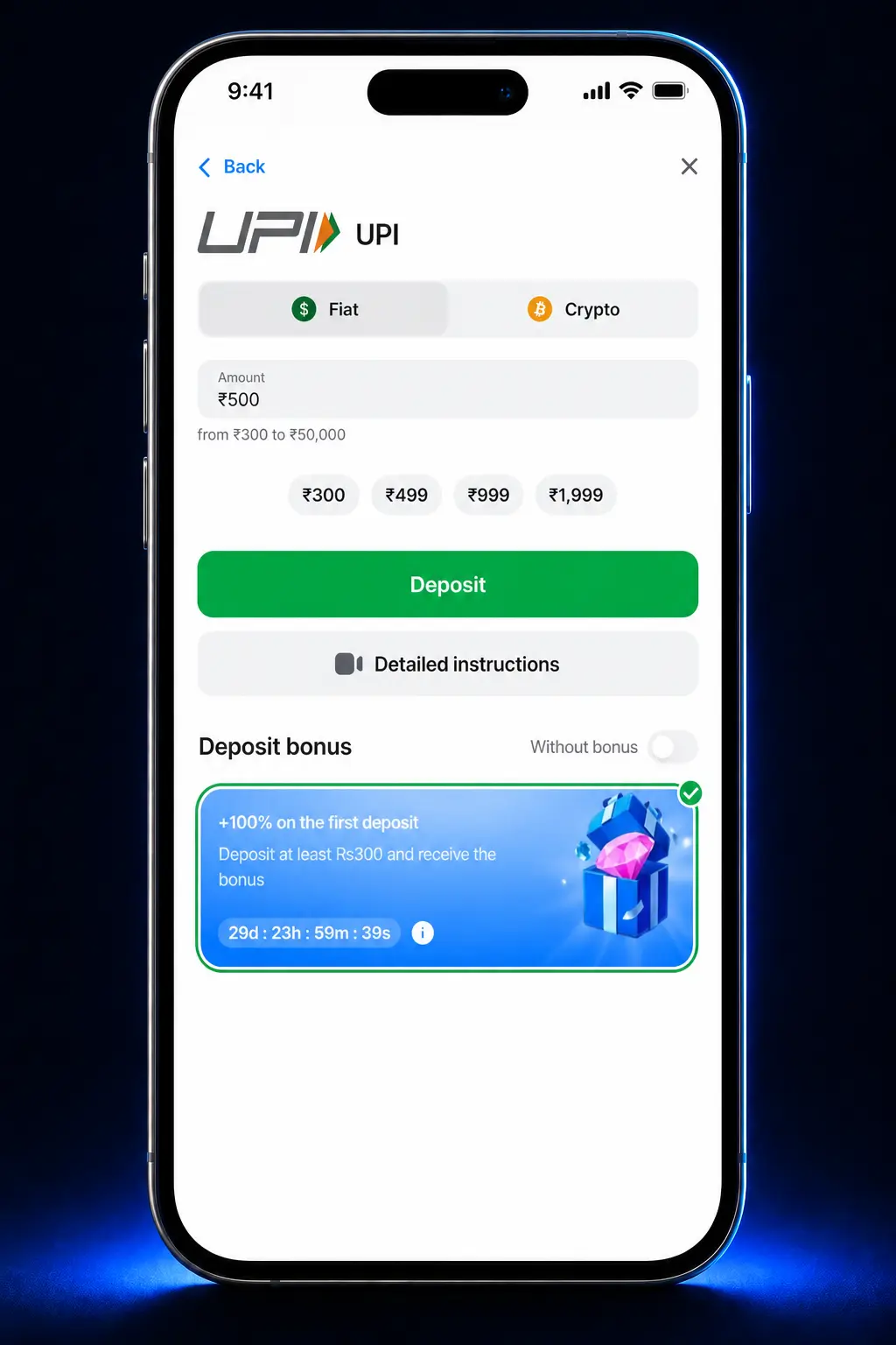 Step-by-step guide showing how to register, log in, deposit, and play Keno on the 1win app or website