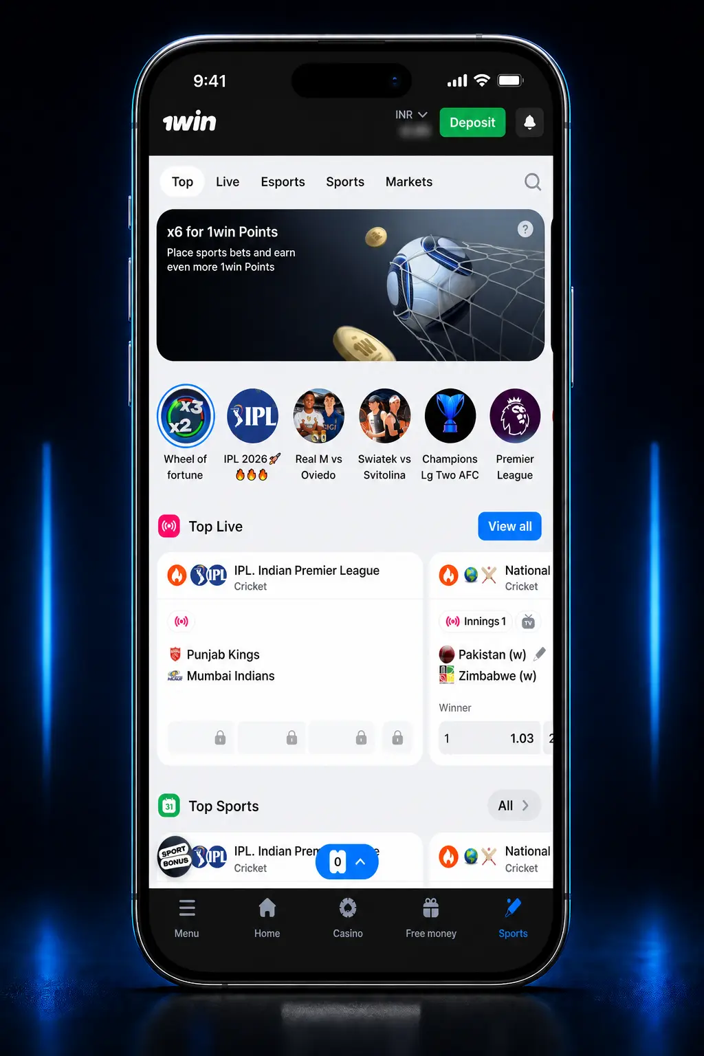 Step-by-step guide to betting on Kabaddi PKL matches at 1win, from signup to placing a live wager