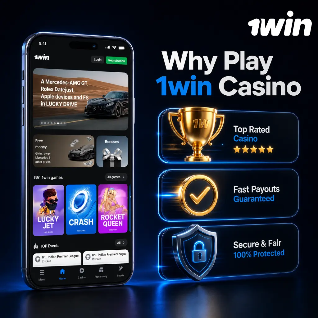 1win Casino: licensed platform with fast payouts, 24/7 support, mobile app, and multi-currency wallet for global players.